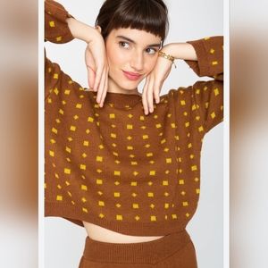 Callahan Knit Crop Top Sweater